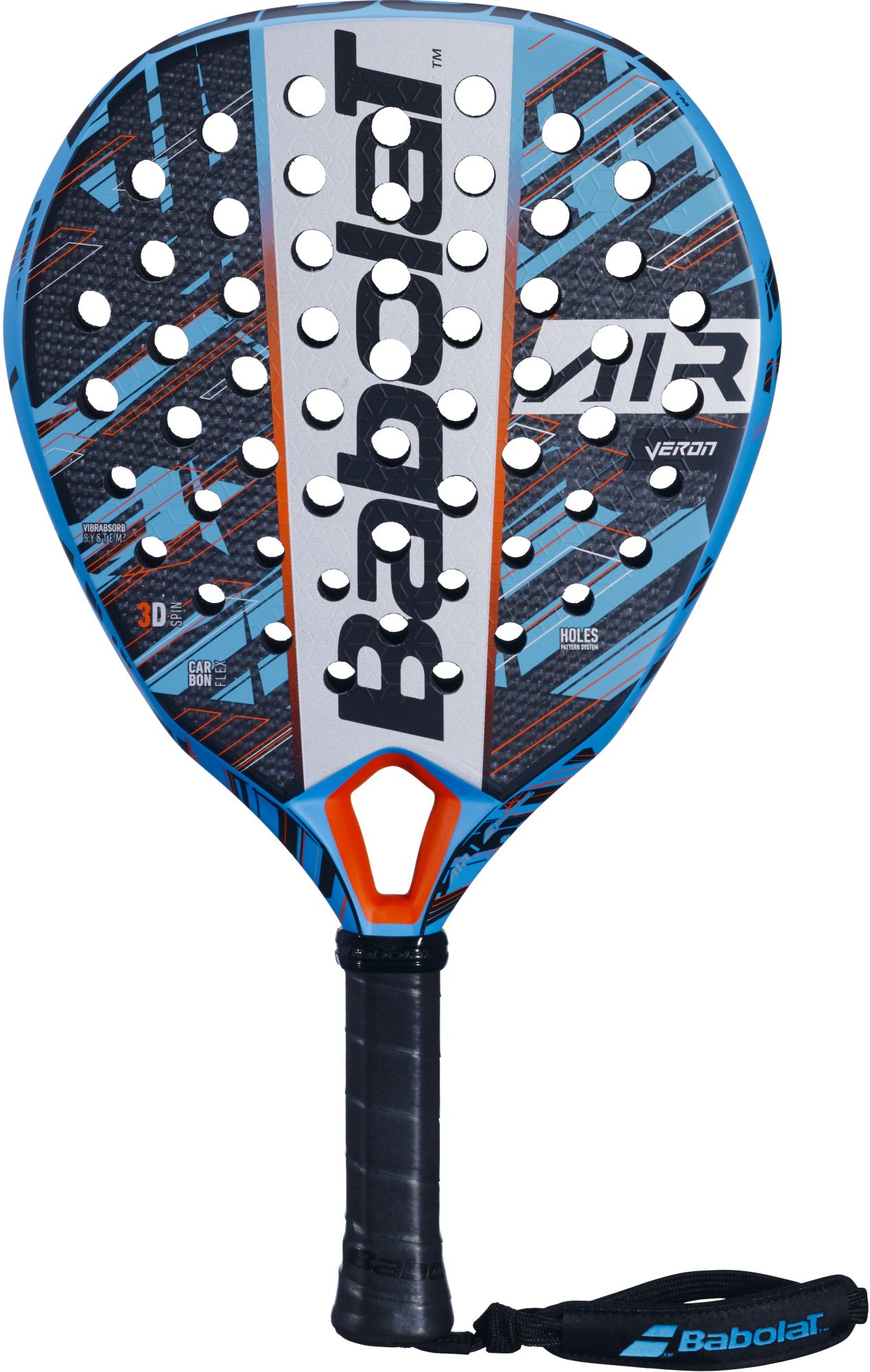 150121-100 Babolat Air Veron Padel Racket (Blue/Black)