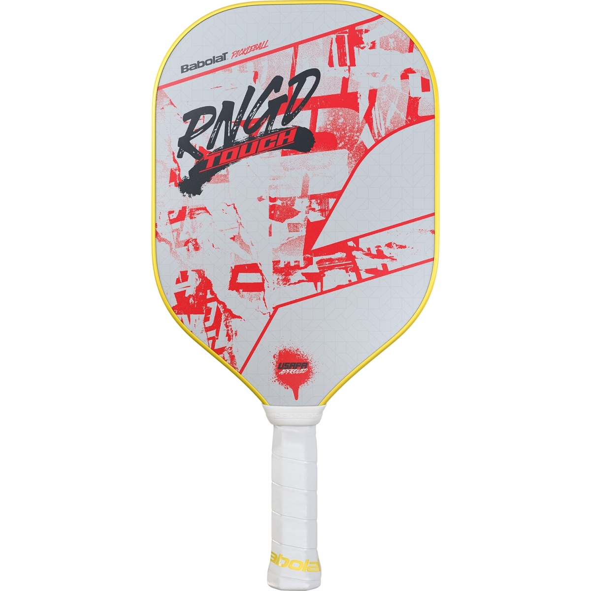 160002 Babolat RNGD Touch Pickleball Paddle (Light Grey/Light Red)