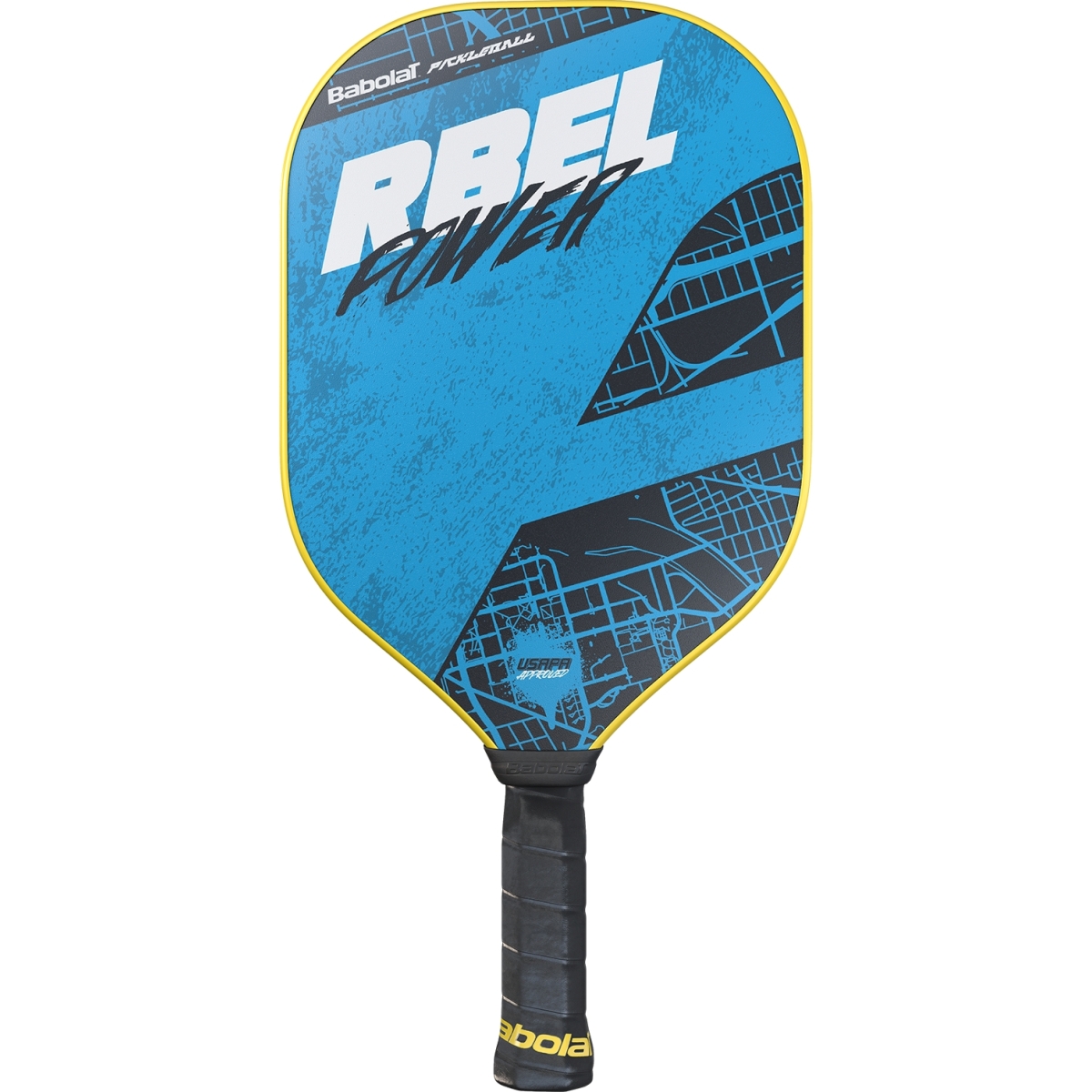 160003 Babolat RBEL Power Pickleball Paddle (Sky Blue/Black)