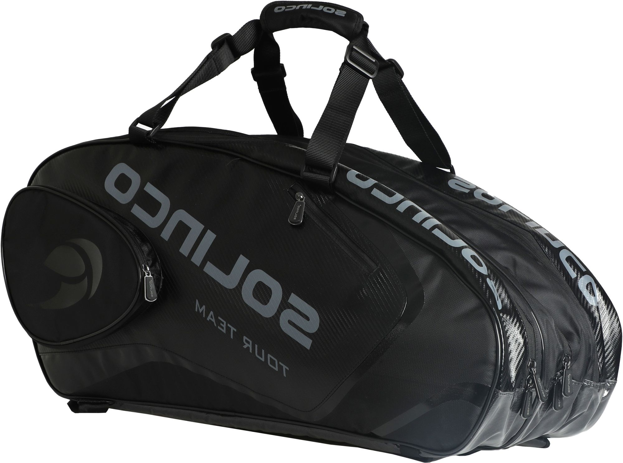 Solinco Tour 15 Pack Tennis Racquet Bag (Blackout)