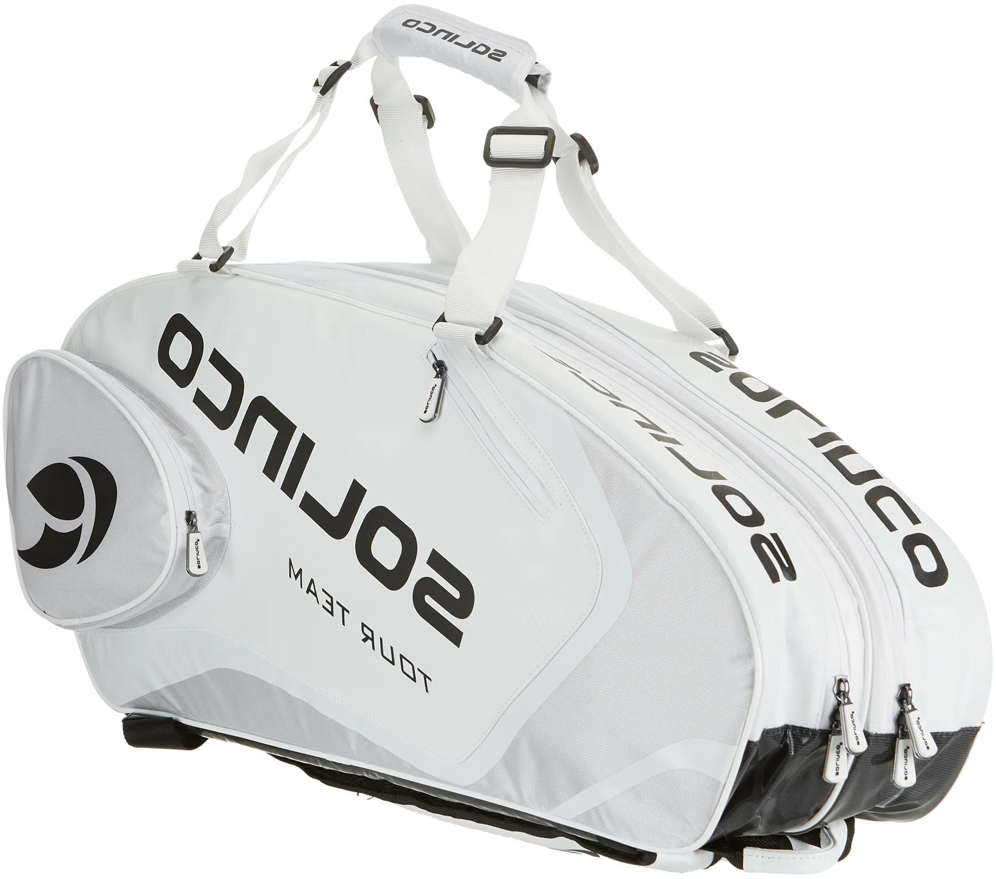 Solinco Tour 6 Pack Tennis Racquet Bag (Whiteout)