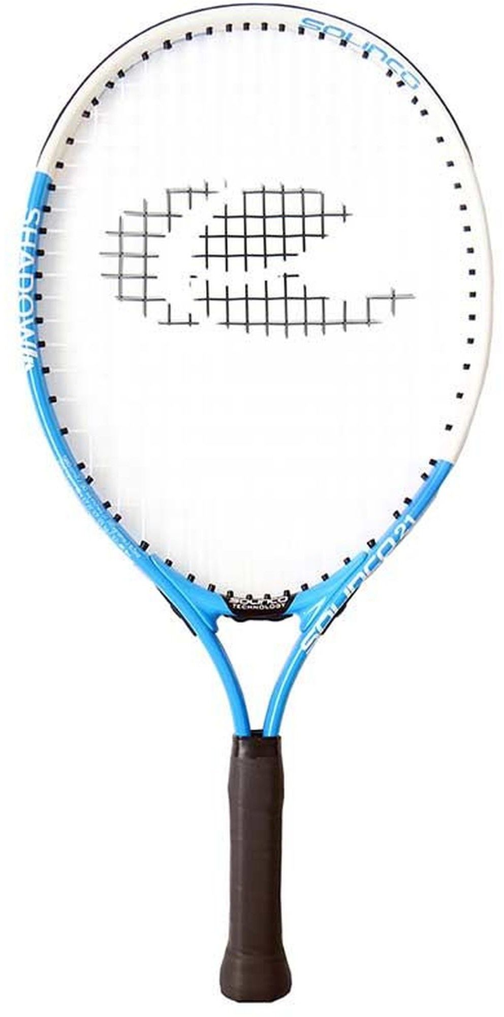 Solinco Shadow Junior Aluminum 21 Inch Tennis Racquet (Blue)