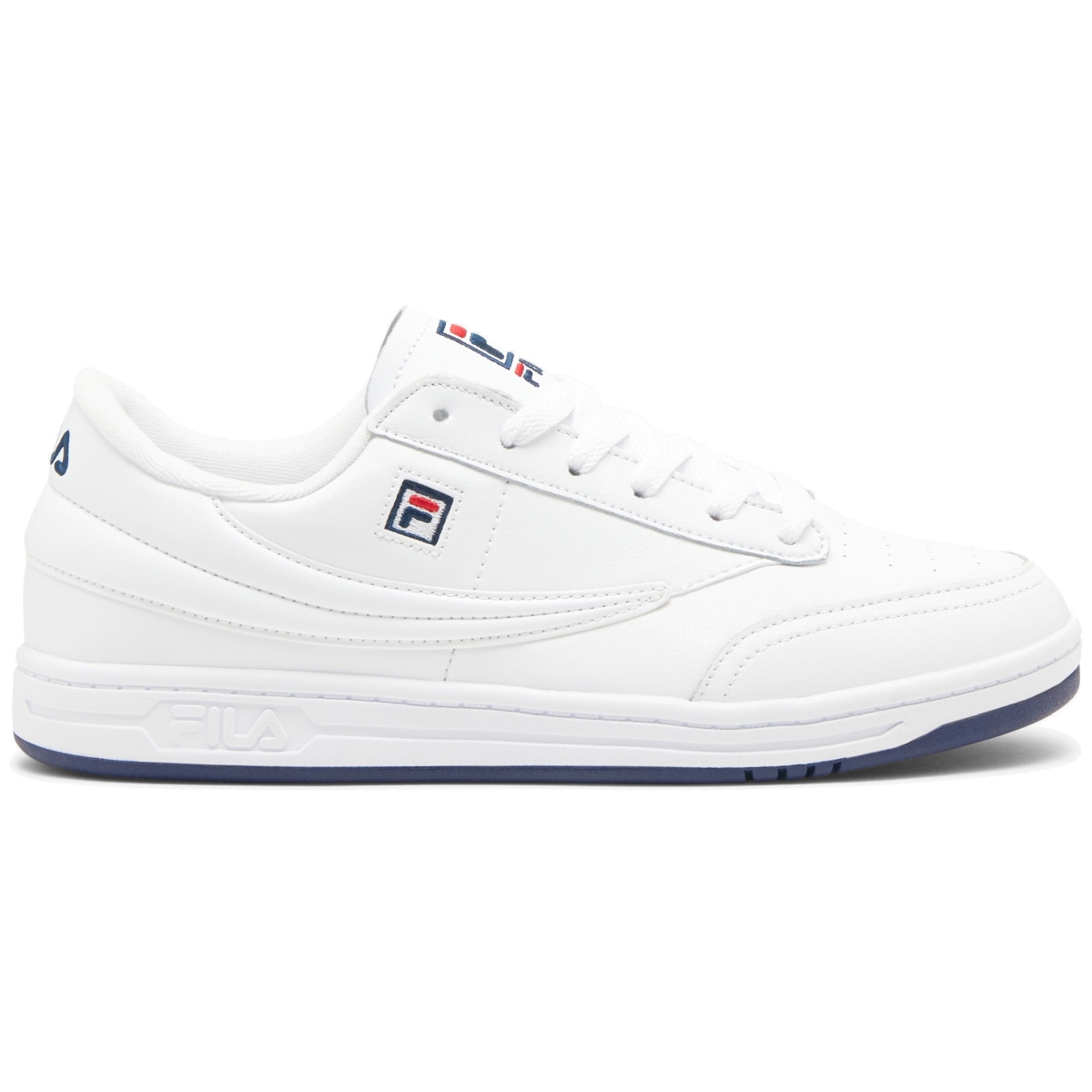 Fila Men's Tennis 88 Tennis Shoes (White/Navy/Red)