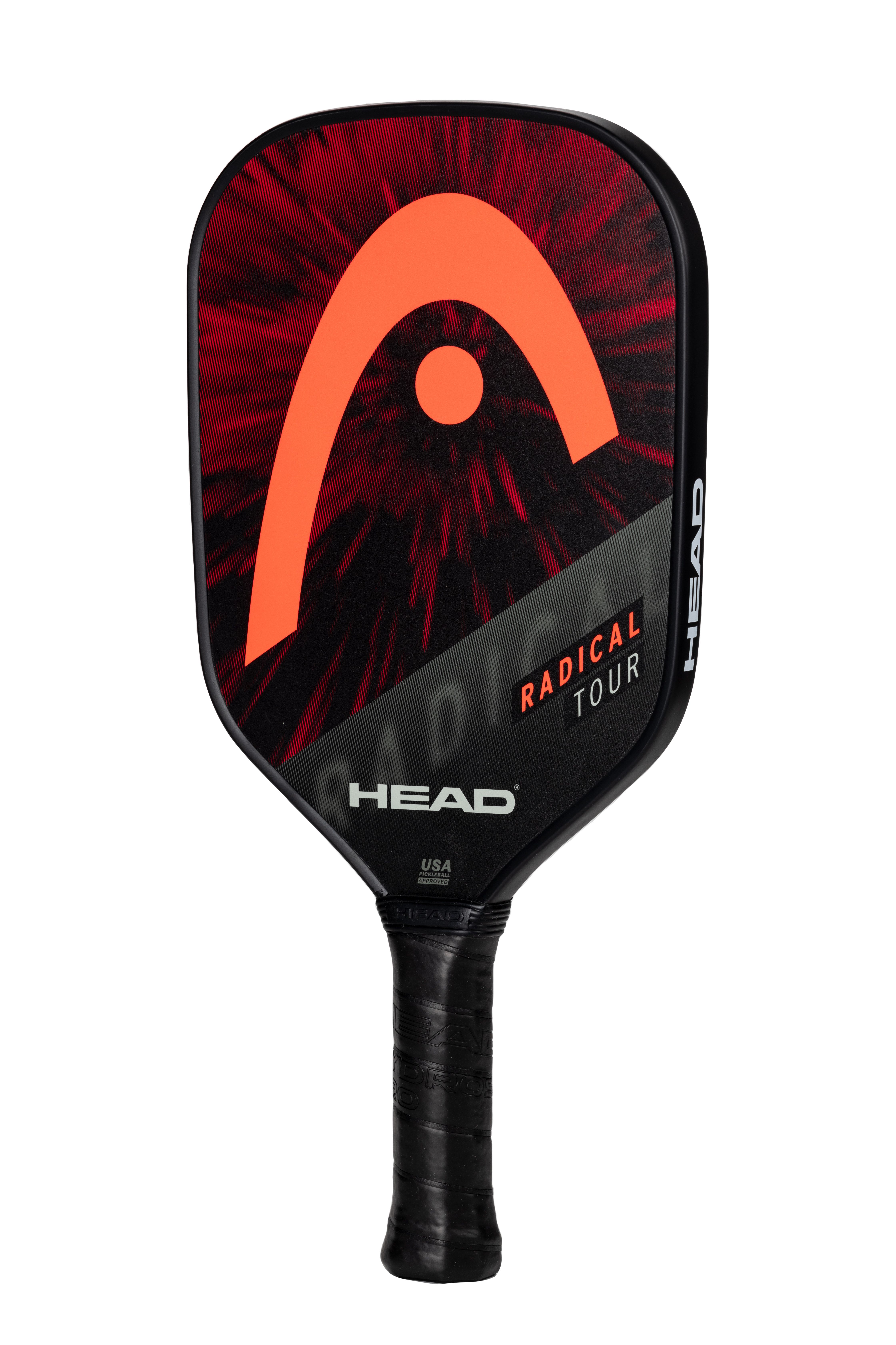 226002 Head Radical Tour Pickleball Paddle (Grey/Orange)