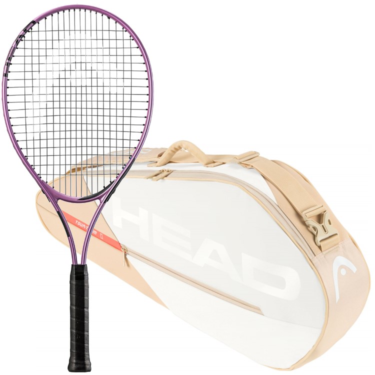 TiInstinctSupreme-Tour3RBag Head Ti. Instinct Supreme Tennis Racquet Bundled w Tour 3R Tennis Bag