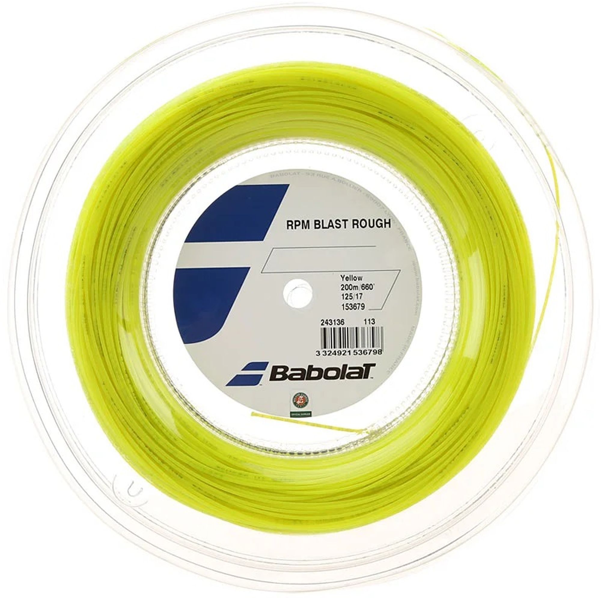Babolat RPM Hurricane 17g Tennis String (Reel)