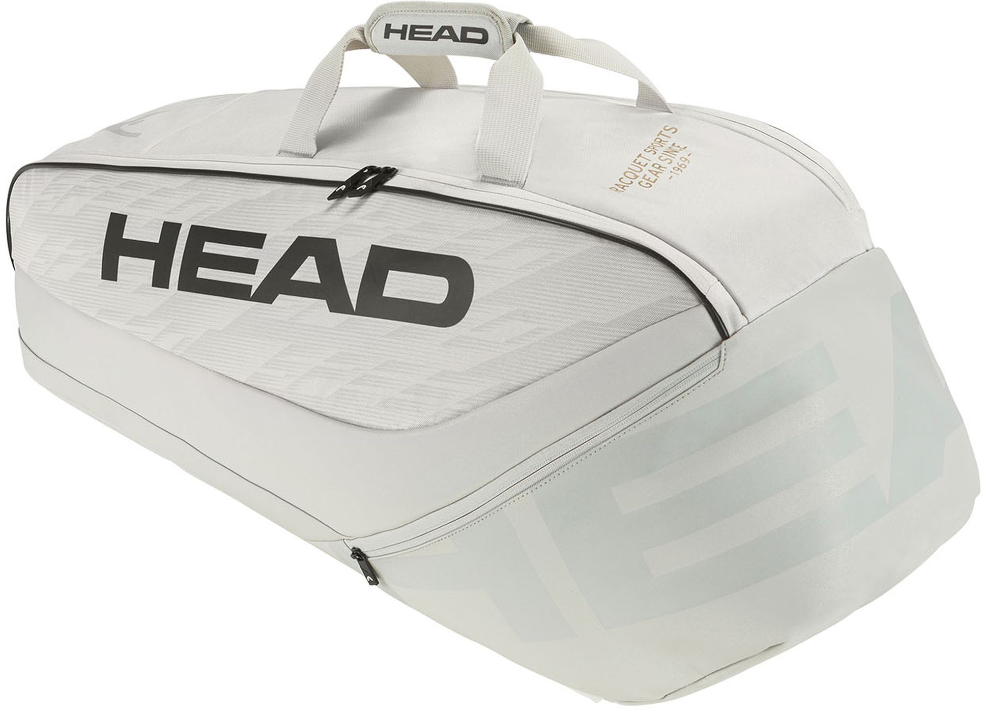 260043-YUBK Head Pro X 6R Tennis Bag (Corduroy White/Black)