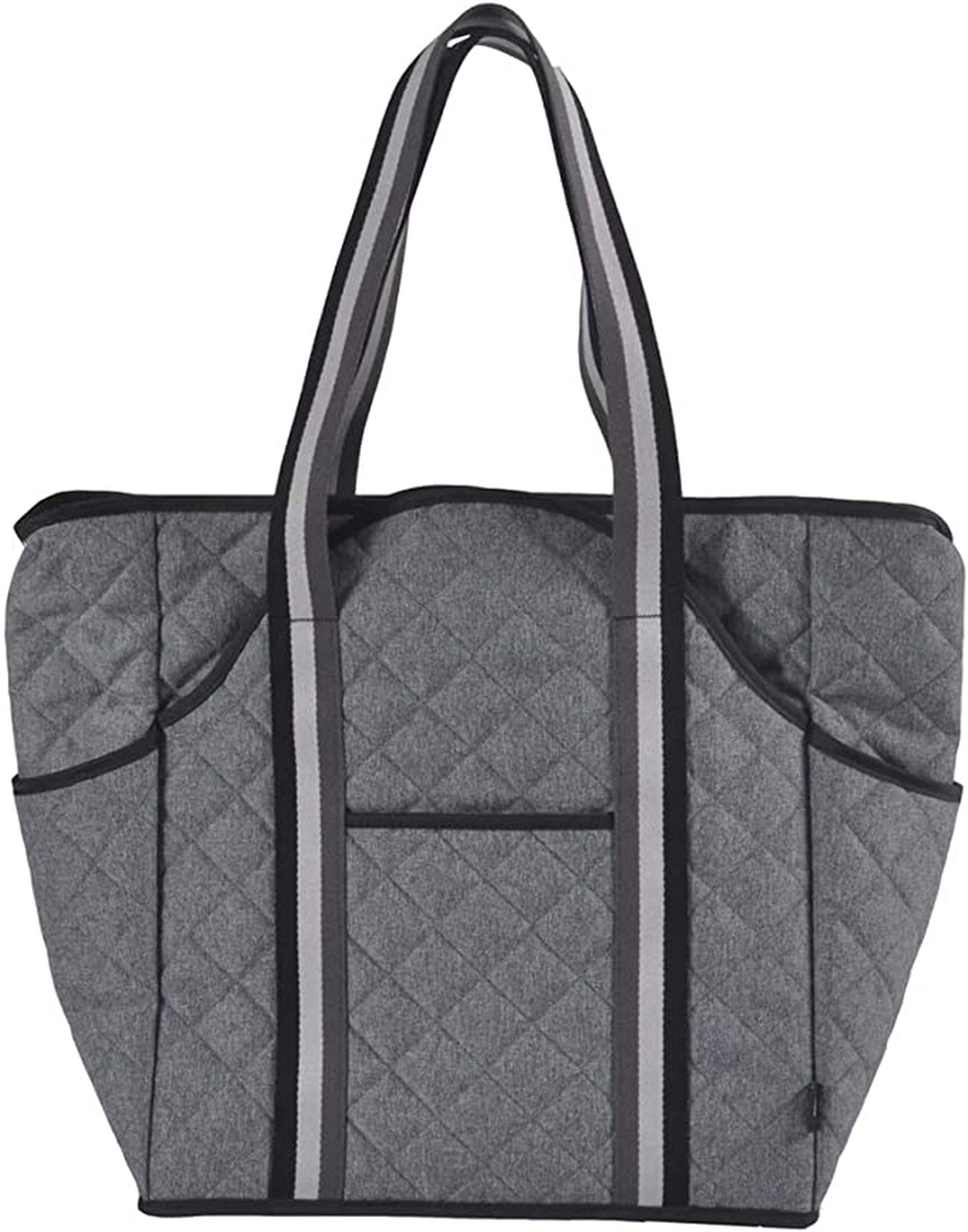 268404 Cinda B Tennis Court Bag (Heather Grey)