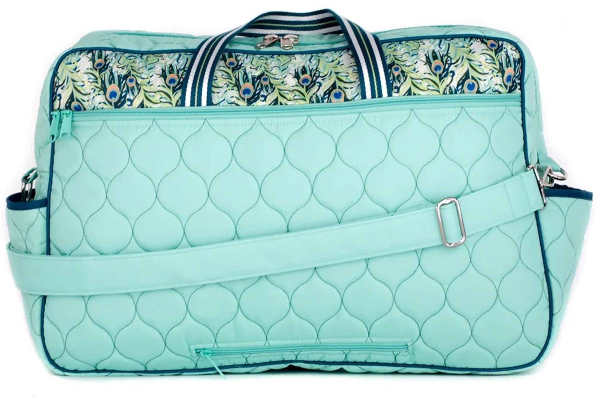 270031 Cinda B Multipurpose Tennis Duffle Bag (Peacock)