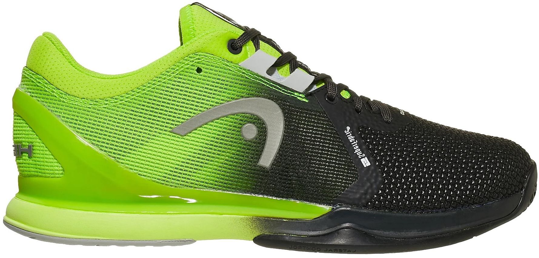 273081.PICKLEBALL Head Men's Sprint Pro 3.0 SF Pickleball Shoes (Yellow/Grey)