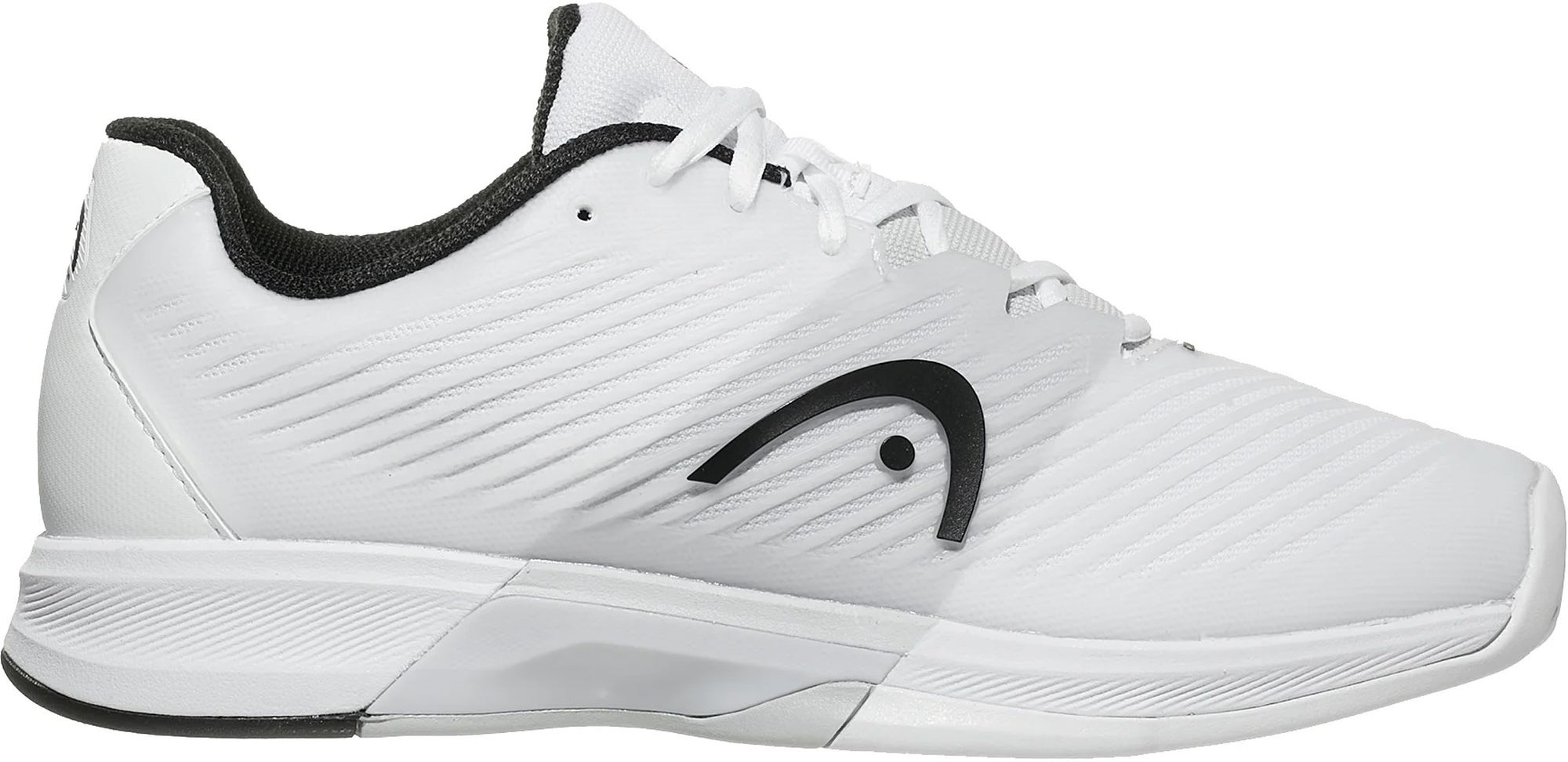 Head Men's Revolt Pro 4.0 Tennis Shoes (White/Black)