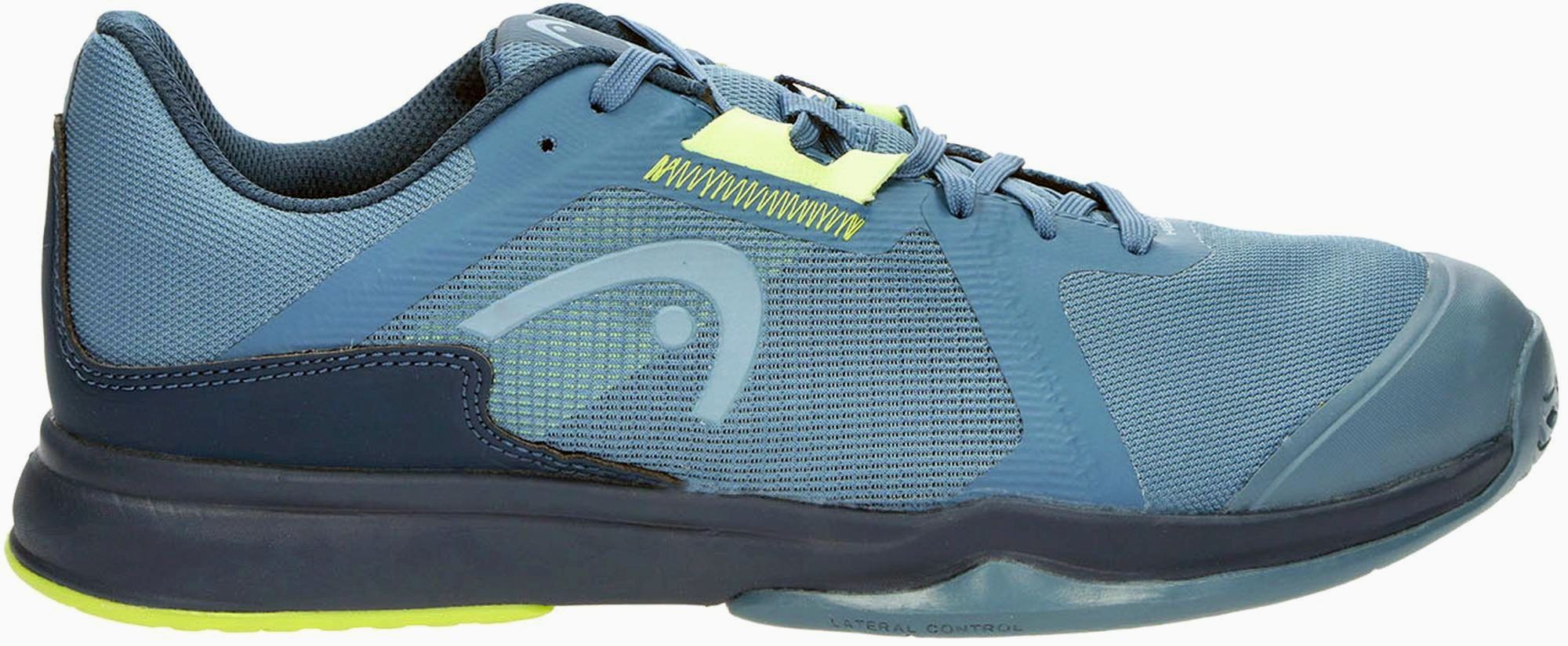 273403-BSLN Head Men's Sprint Team 3.5 Tennis Shoes (Bluestone/Light Green)