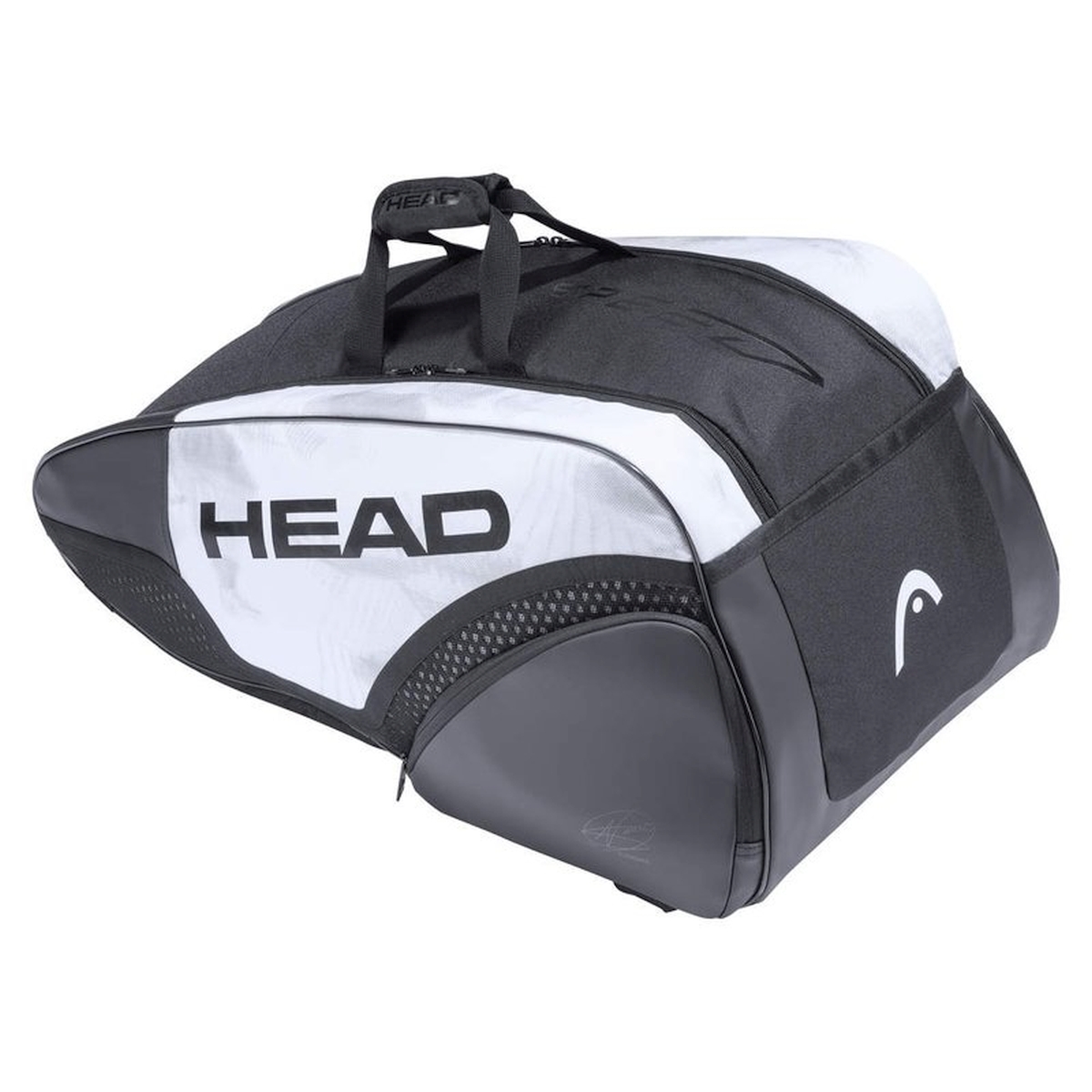 283101-WHBK Head Djokovic 9R Supercombi Tennis Bag (White/Black)