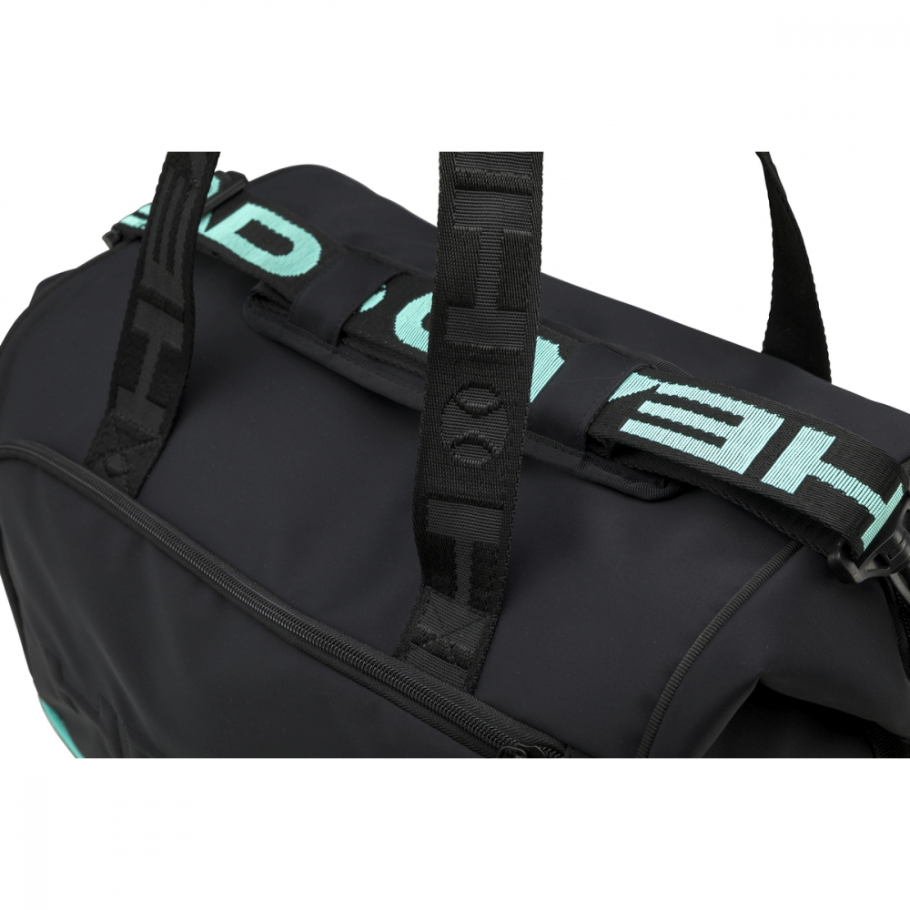 Head Coco Tennis Court Bag (Black/Mint)