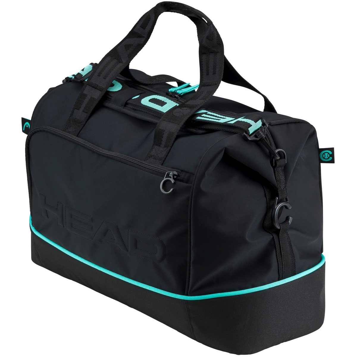 Head Coco Tennis Court Bag (Black/Mint)