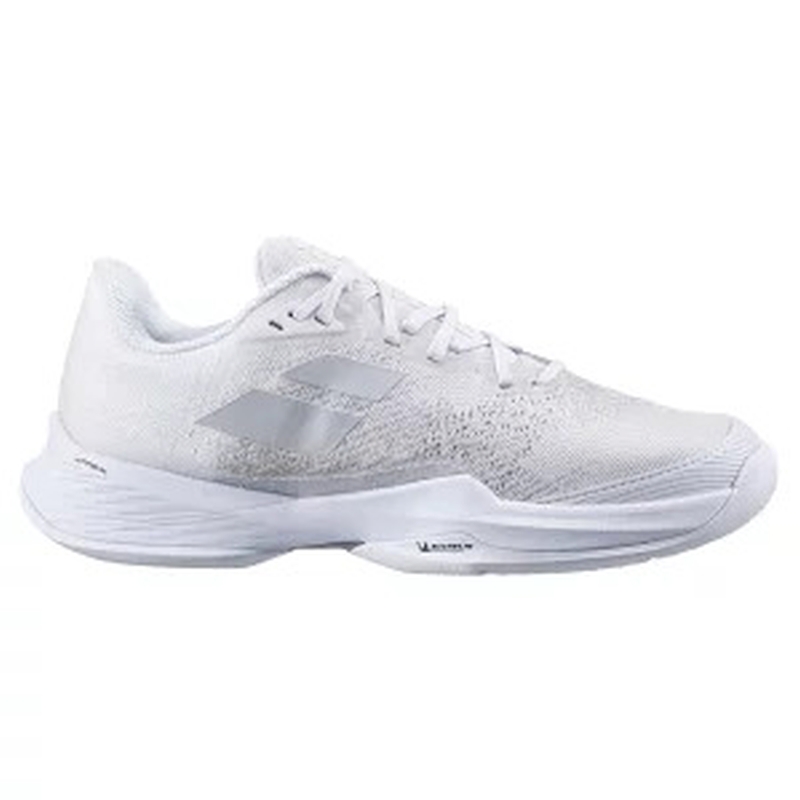 31S21630-1019 Babolat Women's Jet Mach 3 All Court Tennis Shoes (White/Silver)