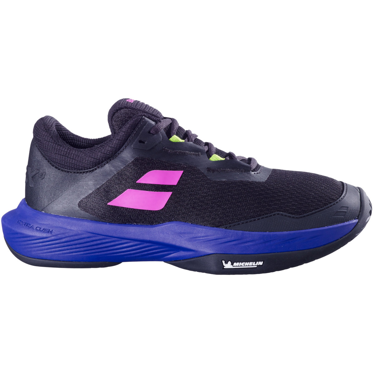 3A0F25C529-2050 Babolat Men's SFX4 All Court Tennis Shoes (Black/Dark Blue)