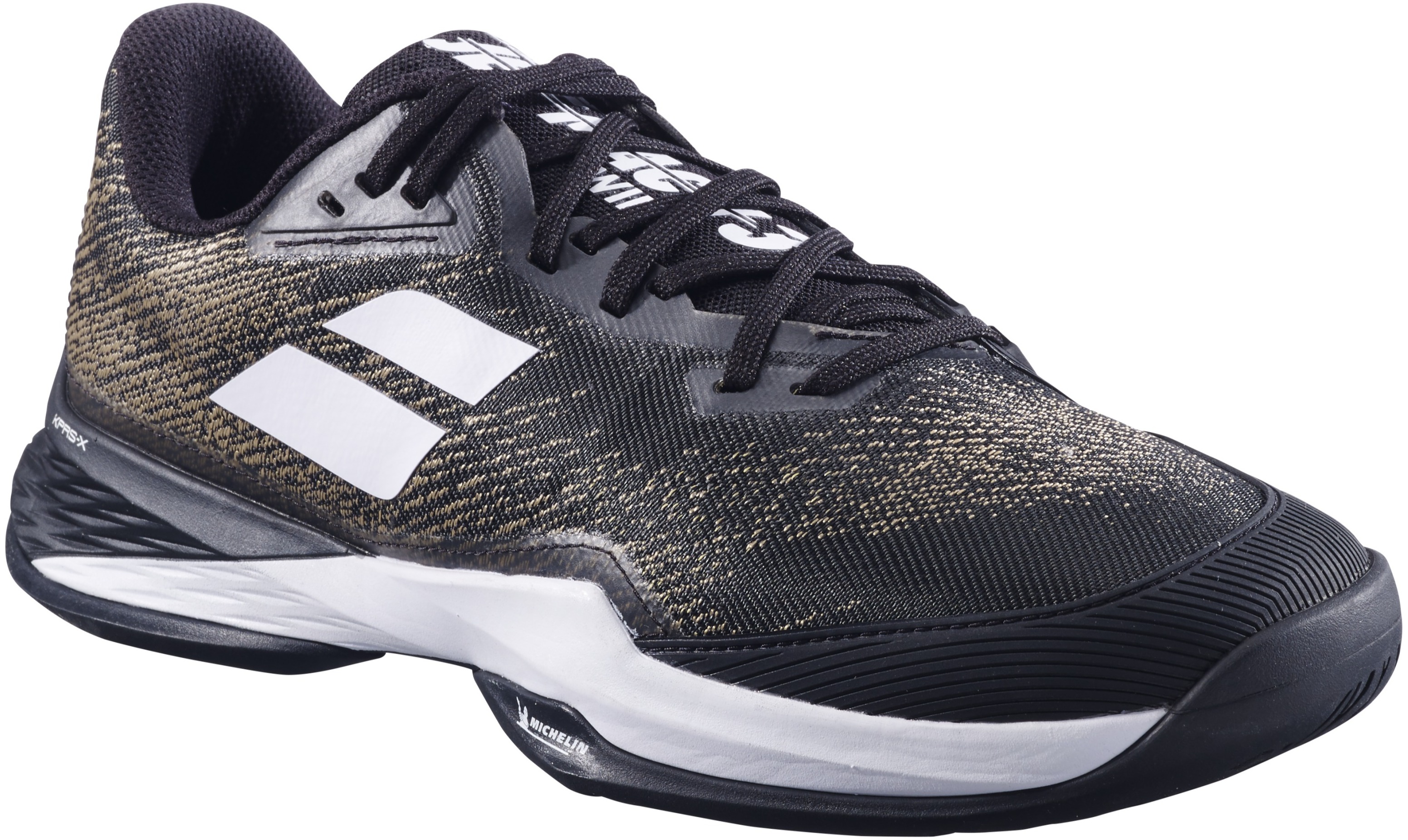 Babolat Men's Jet Mach 3 All Court Tennis Shoes (Black/White)