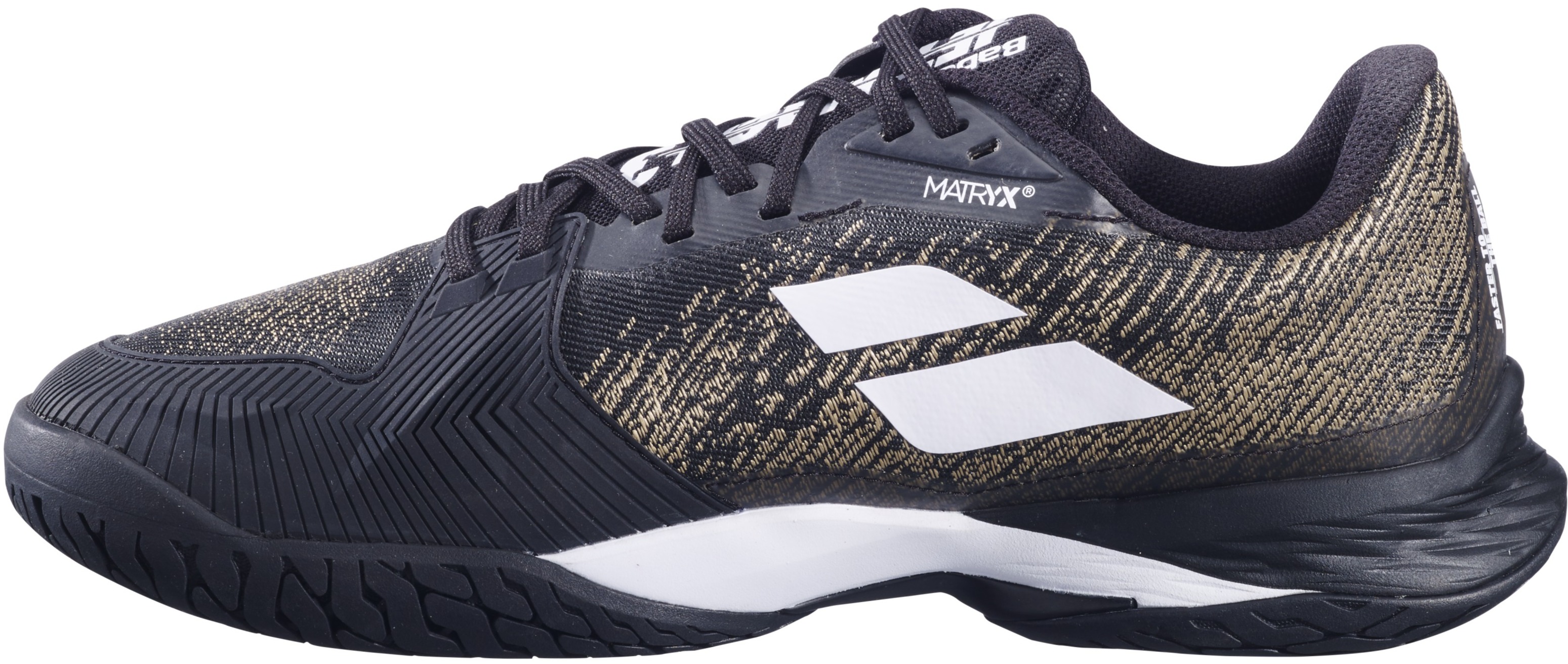 Babolat Men's Jet Mach 3 All Court Tennis Shoes (Black/White)