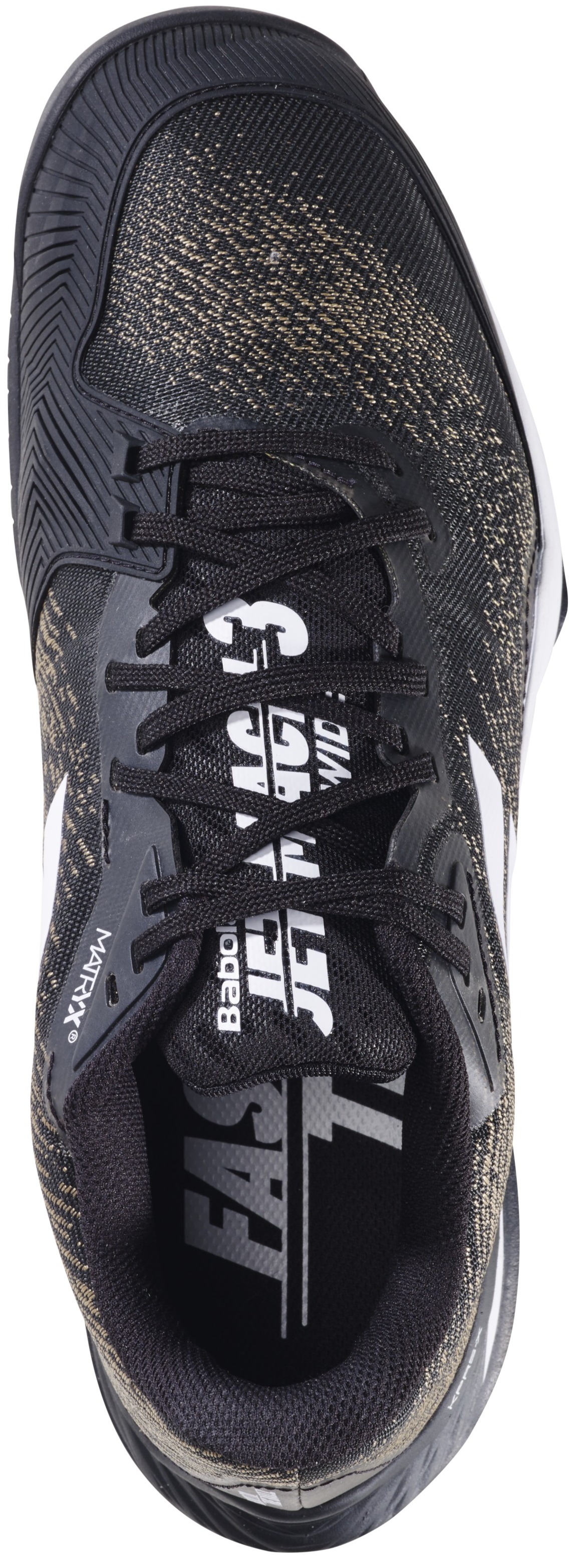 Babolat Men's Jet Mach 3 All Court Tennis Shoes (Black/White)