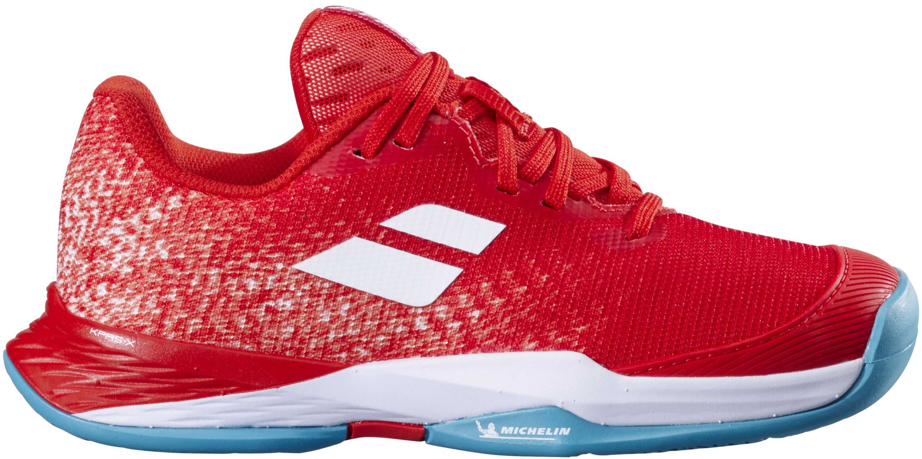 Babolat Junior Jet Mach 3 All Court Tennis Shoes (Fiesta Red)