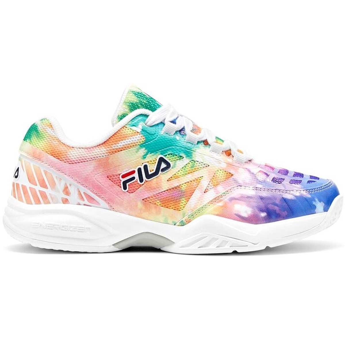 3TM01228-775 Fila Juniors' Axilus 2 Tennis Shoes (Tie Dye)