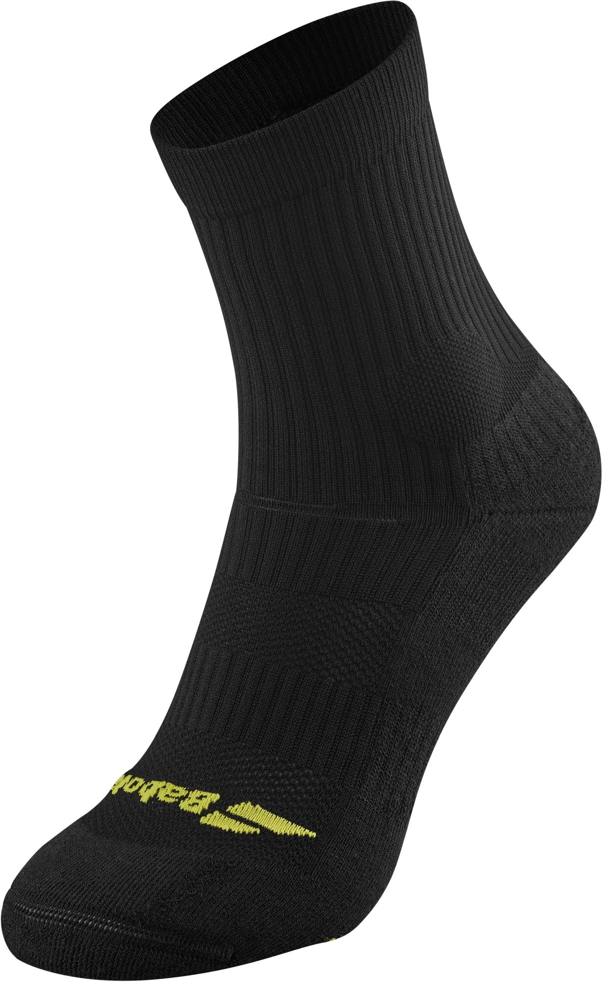 5MA1322-2036 Babolat Aero Men's Pro 360 Tennis Socks (Black/Aero)