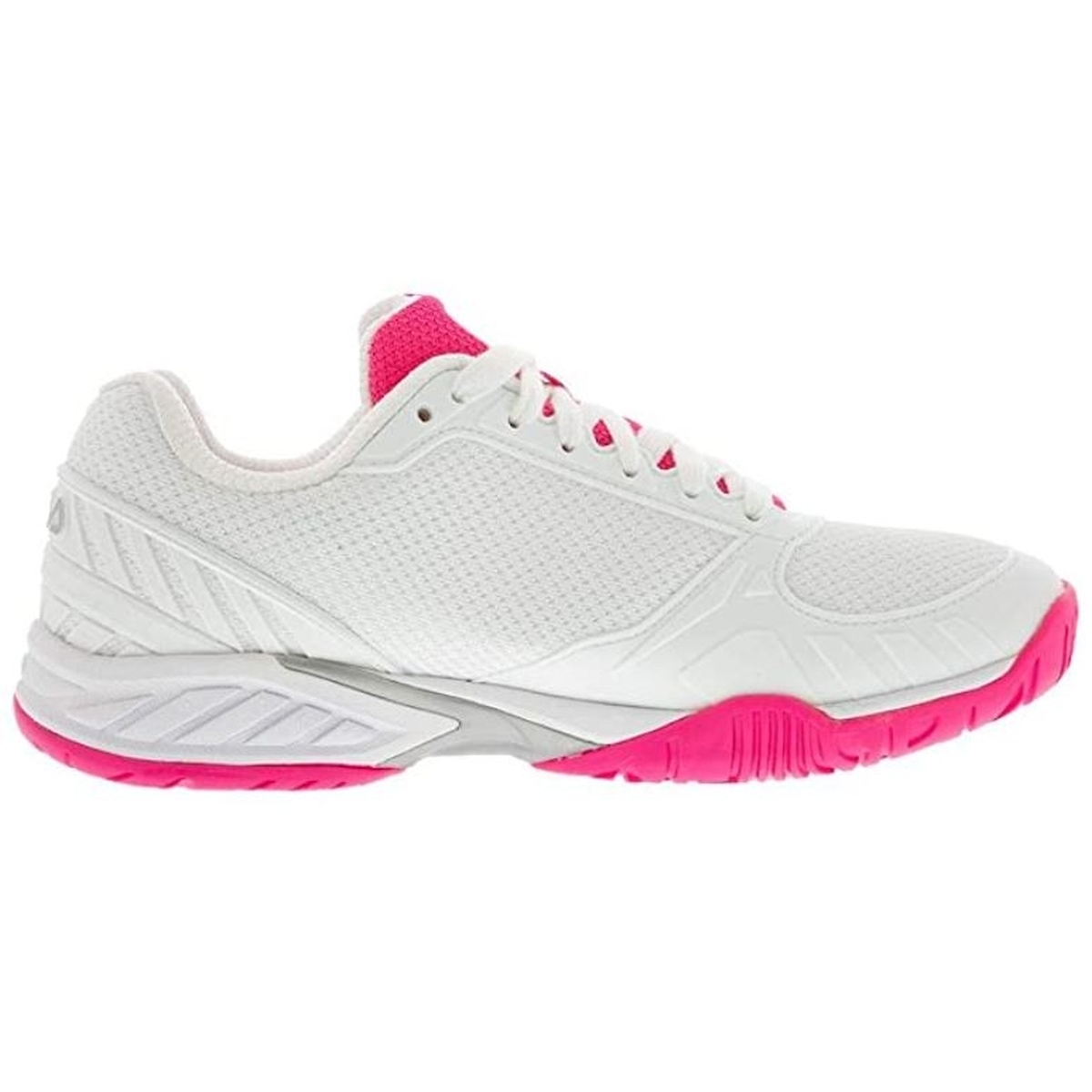 5PM00594-155 Fila Women's Volley Zone Pickleball Shoes (White/Knockout Pink/White)