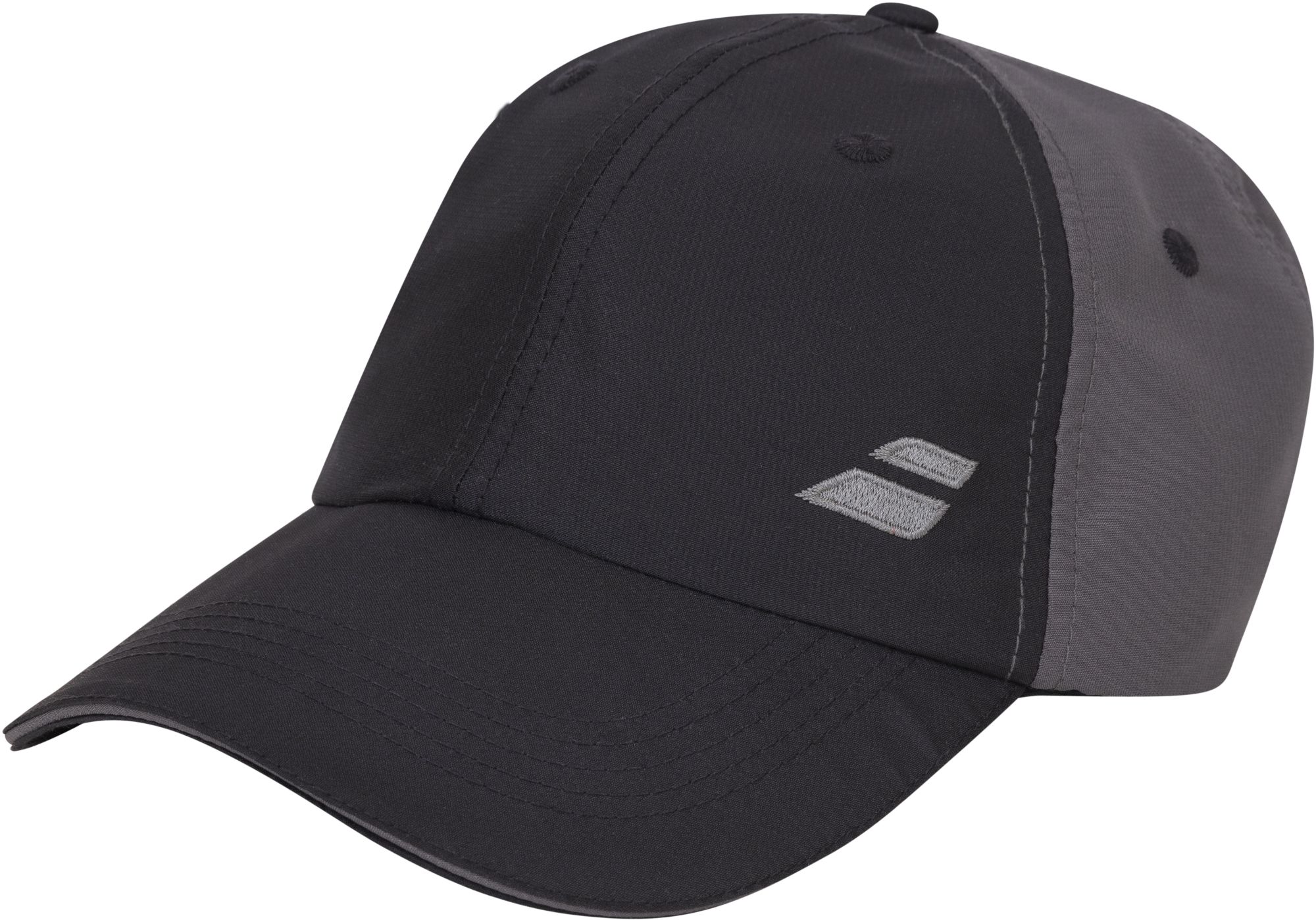 5UA1221-2000 Babolat Basic Logo Tennis Hat (Black)
