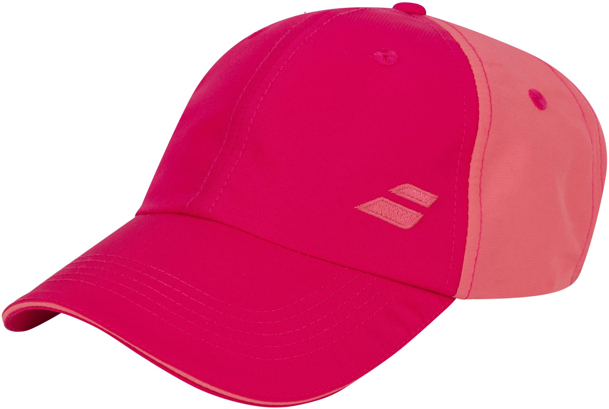 5UA1221-5028 Babolat Basic Logo Tennis Hat (Red Rose)