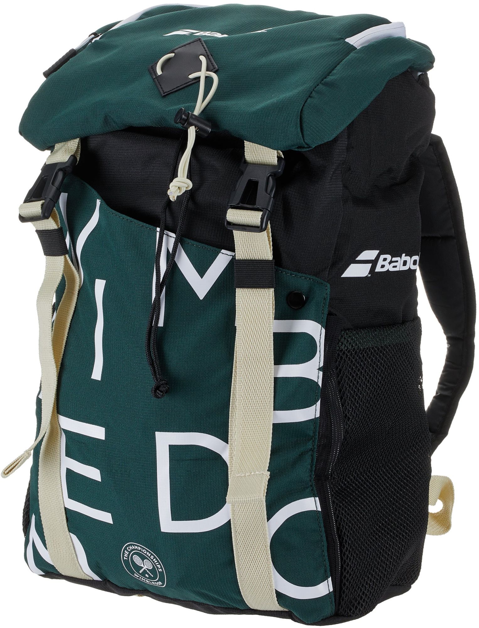 753099-166MY Babolat Club AXS Wimbledon Tennis Backpack (Black/Green)