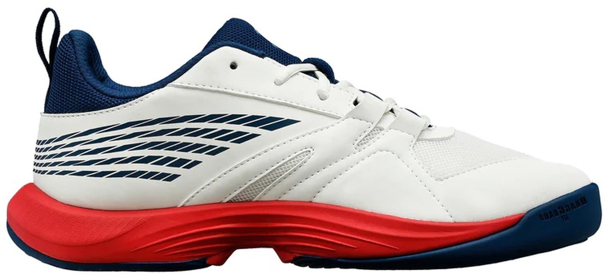 87392-146 K-Swiss Junior SpeedTrac Tennis Shoes (Blanc De Blanc/Blue Opal/Lollipop)