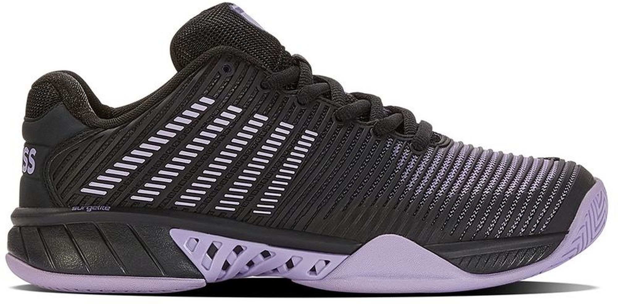 96613-014 K-Swiss Women's Hypercourt Express 2 Tennis Shoes (Moonless Night/Purple Rose)