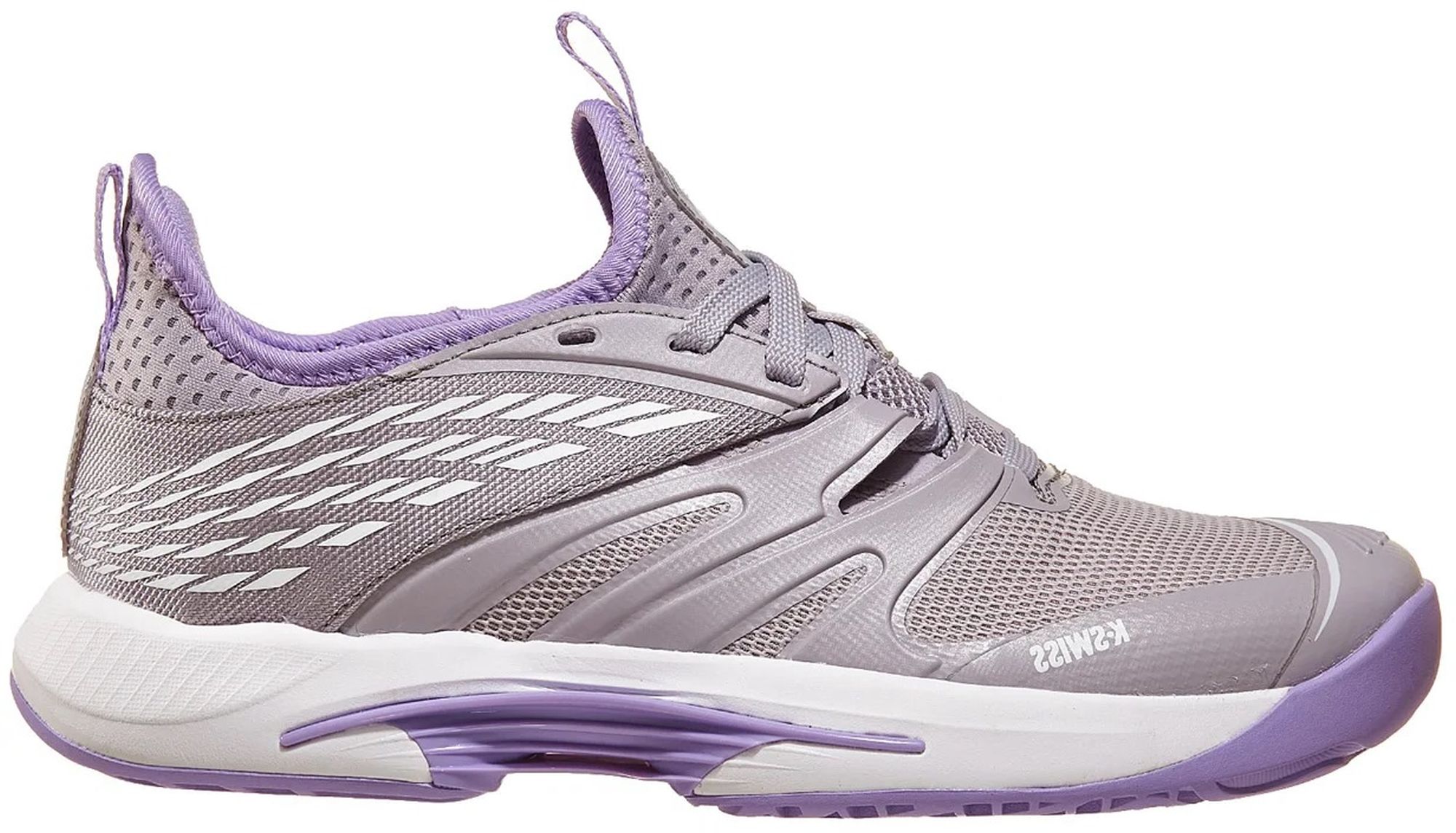 97392-021 K-Swiss Women's SpeedTrac Tennis Shoes (Raindrops/White/Purple Rose)