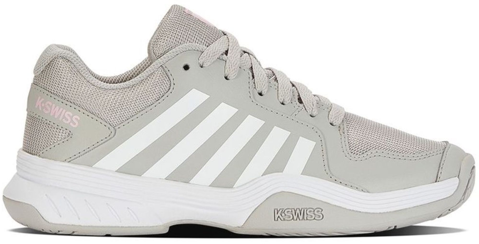  98552-023 K-Swiss Women's Court Express Pickleball Shoes (Vapor Blue/White/Coral Blush)