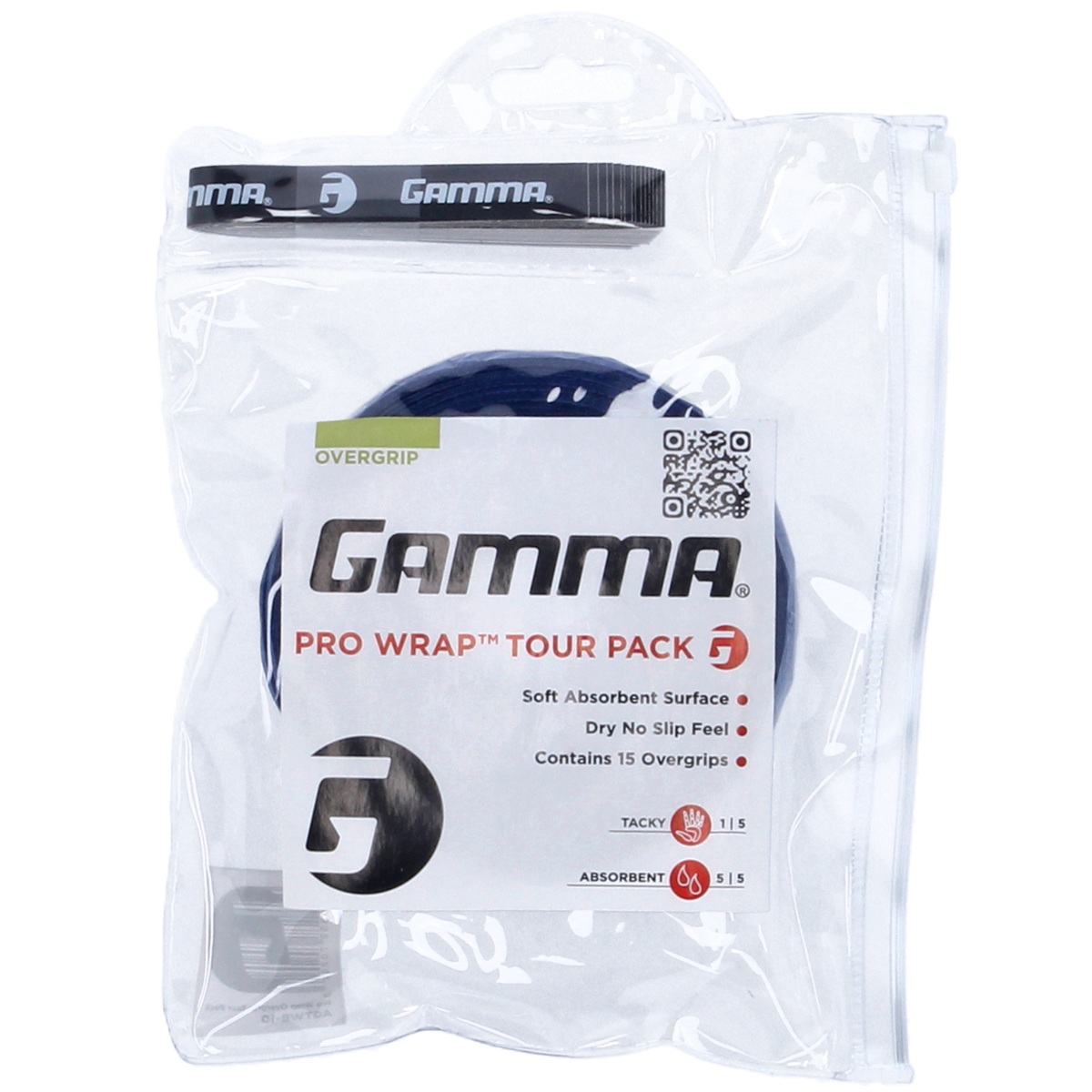 AGTWB Gamma Pro Wrap Tour Pack (15 Overgrips)