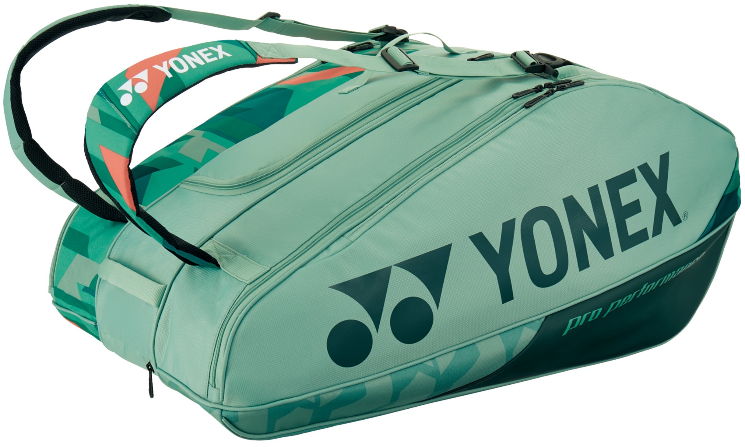 BAG924212OLGN Yonex Pro 12 Racquet Tennis Bag (Olive Green)