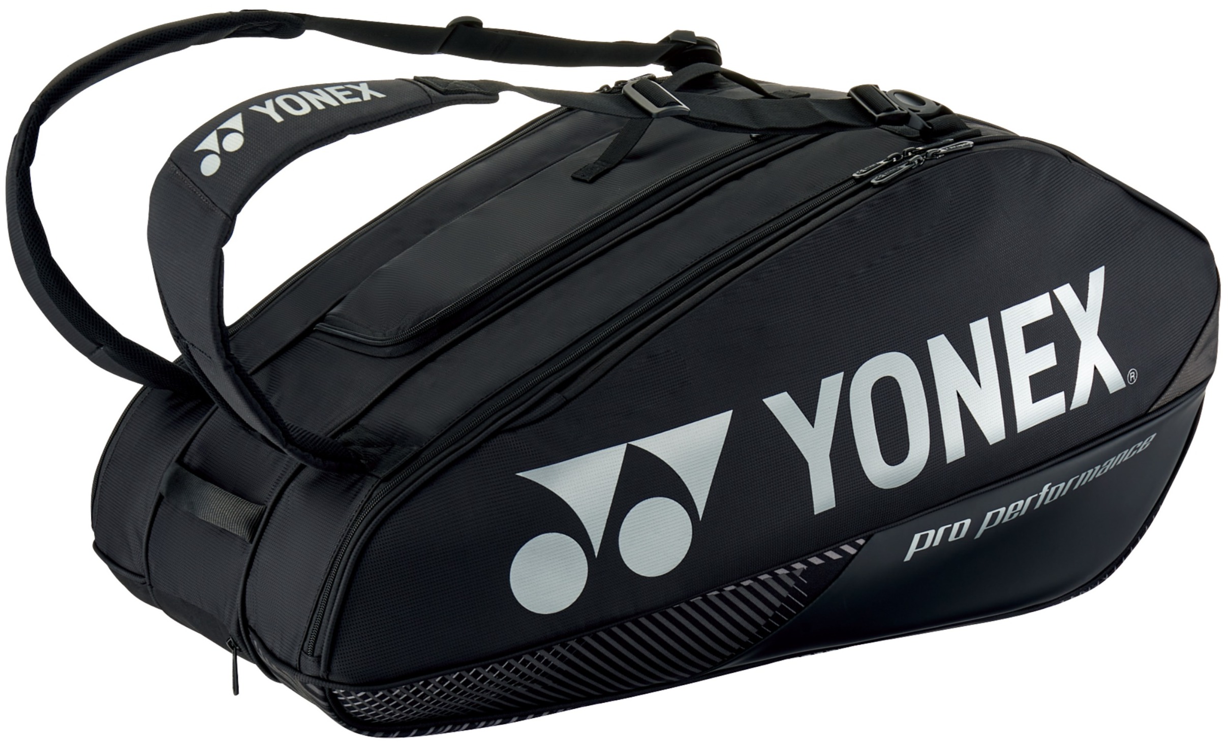 BAG92429BK Yonex Pro 9 Racquet Tennis Bag (Black)