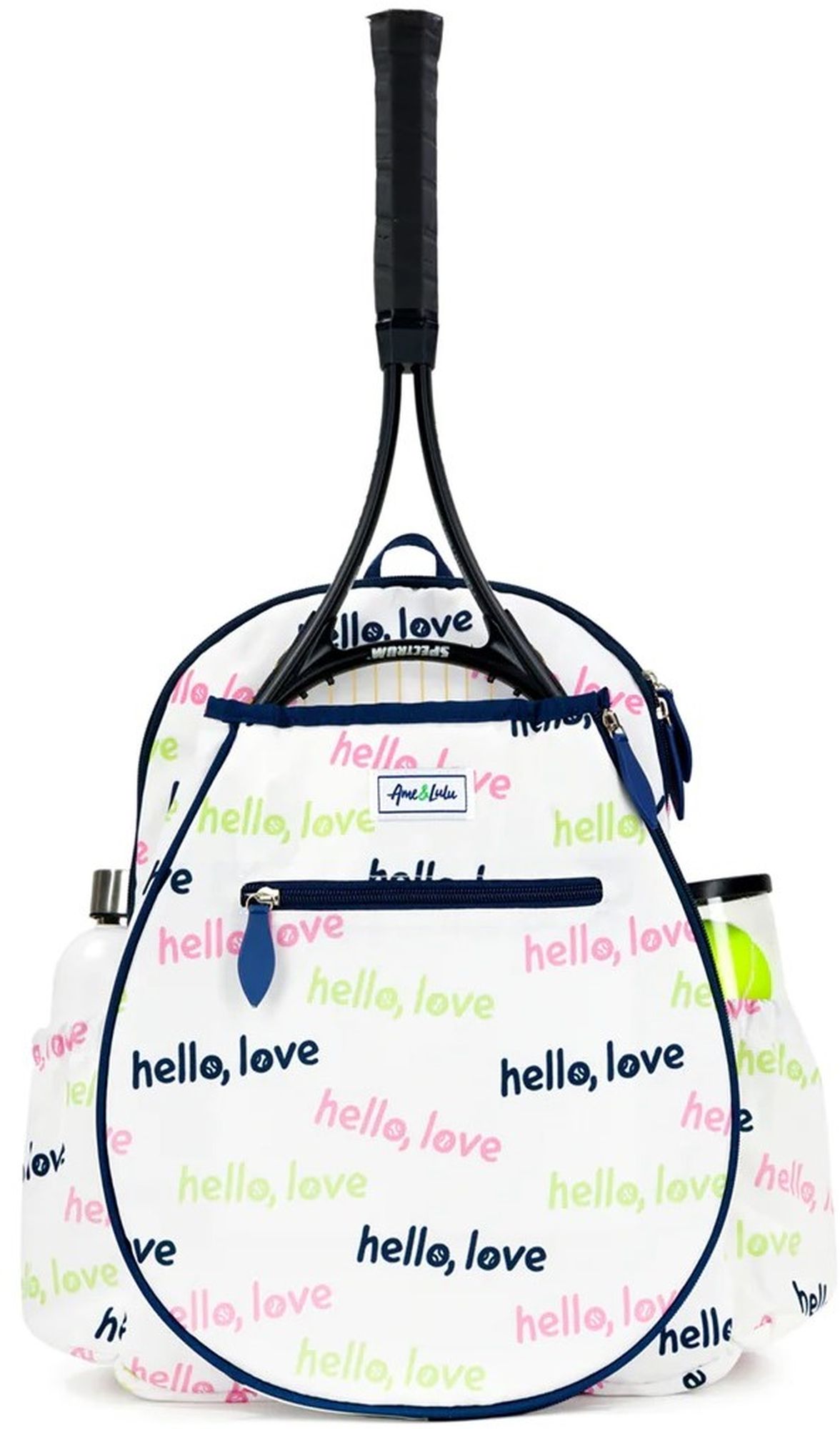 BLTBP279 Ame & Lulu Big Love Tennis Backpack (Hello Love)