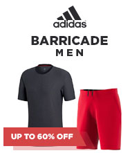 SALE: Adidas Barricade Tennis Apparel for Men