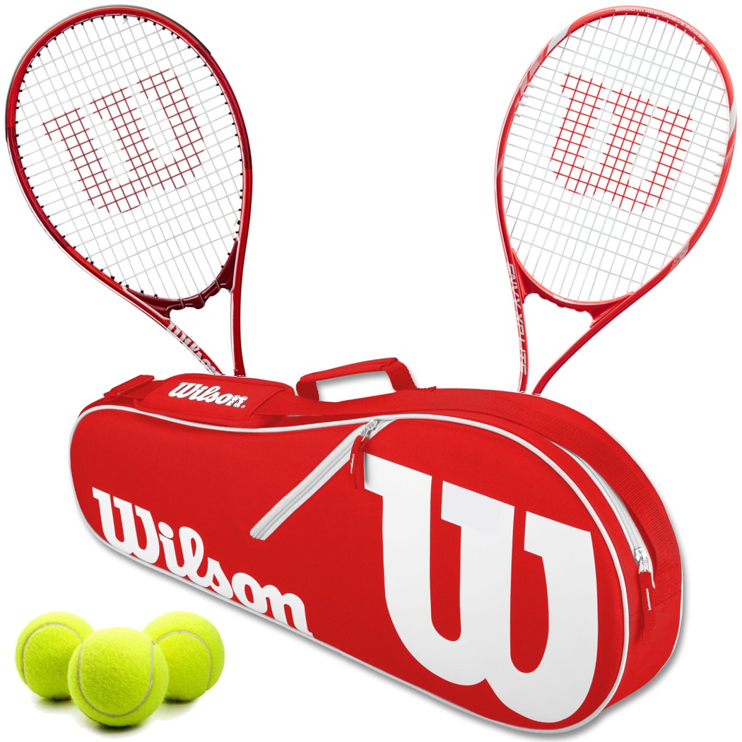 Date Night Mixed Doubles Racquet Starter Set Wilson Pro Staff Precision + Envy XP