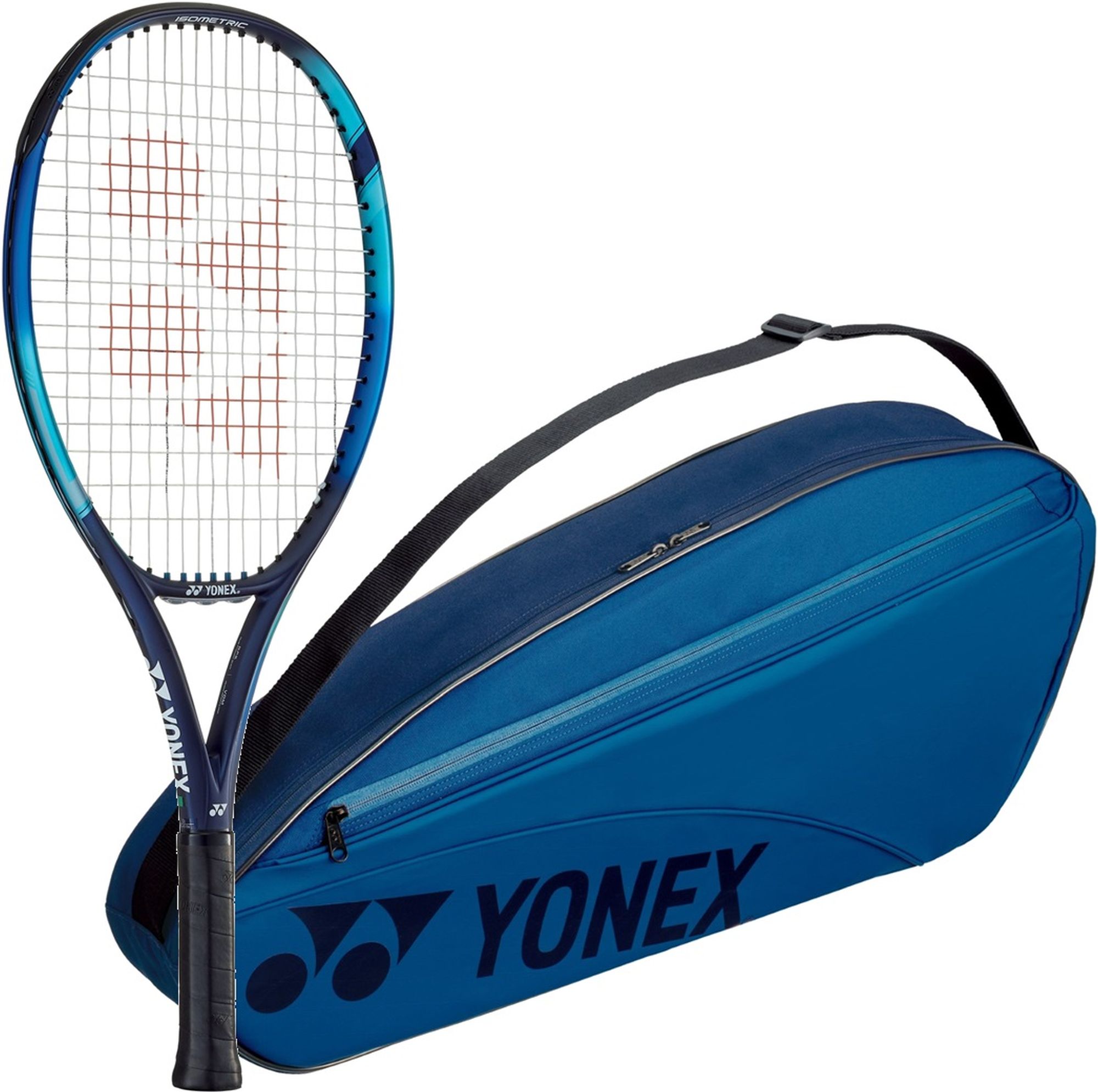 EZoneJr7G-BAG42323SB Yonex Junior EZone 7th Gen Tennis Racquet + 3pk Bag (Sky Blue)