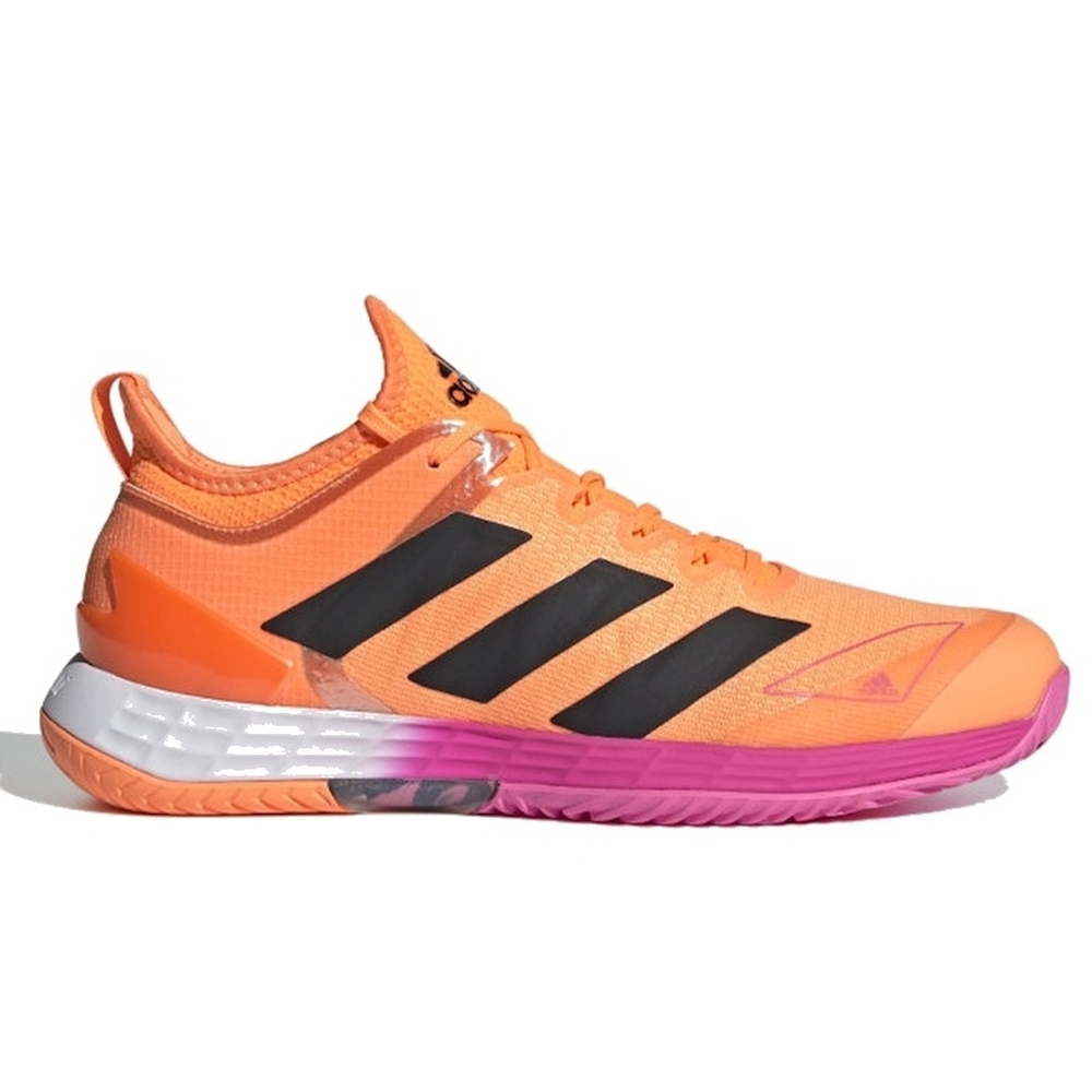FX1366 adidas Men's Adizero Ubersonic 4 (Screaming Orange / Core Black / Screaming Pink)