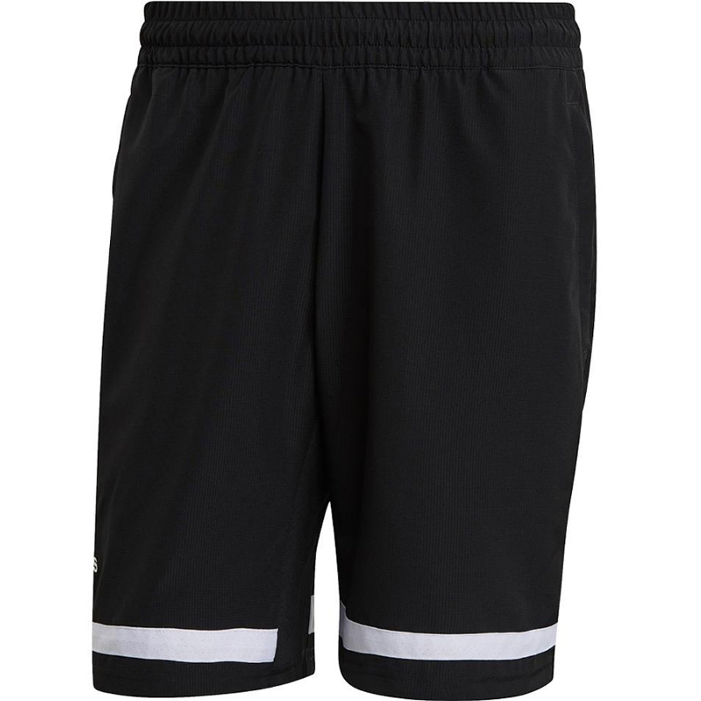 Adidas Men's Standard Club Tennis Shorts (Black/White)