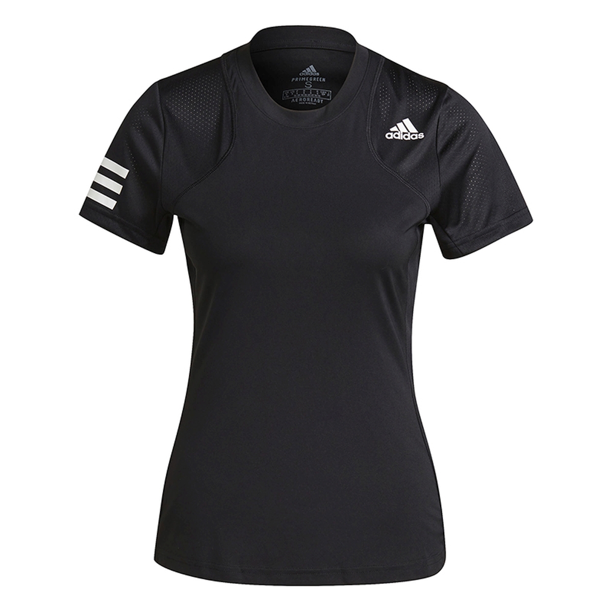 GL5530 Adidas Women's Standard Club Tennis Tee (Black/White)