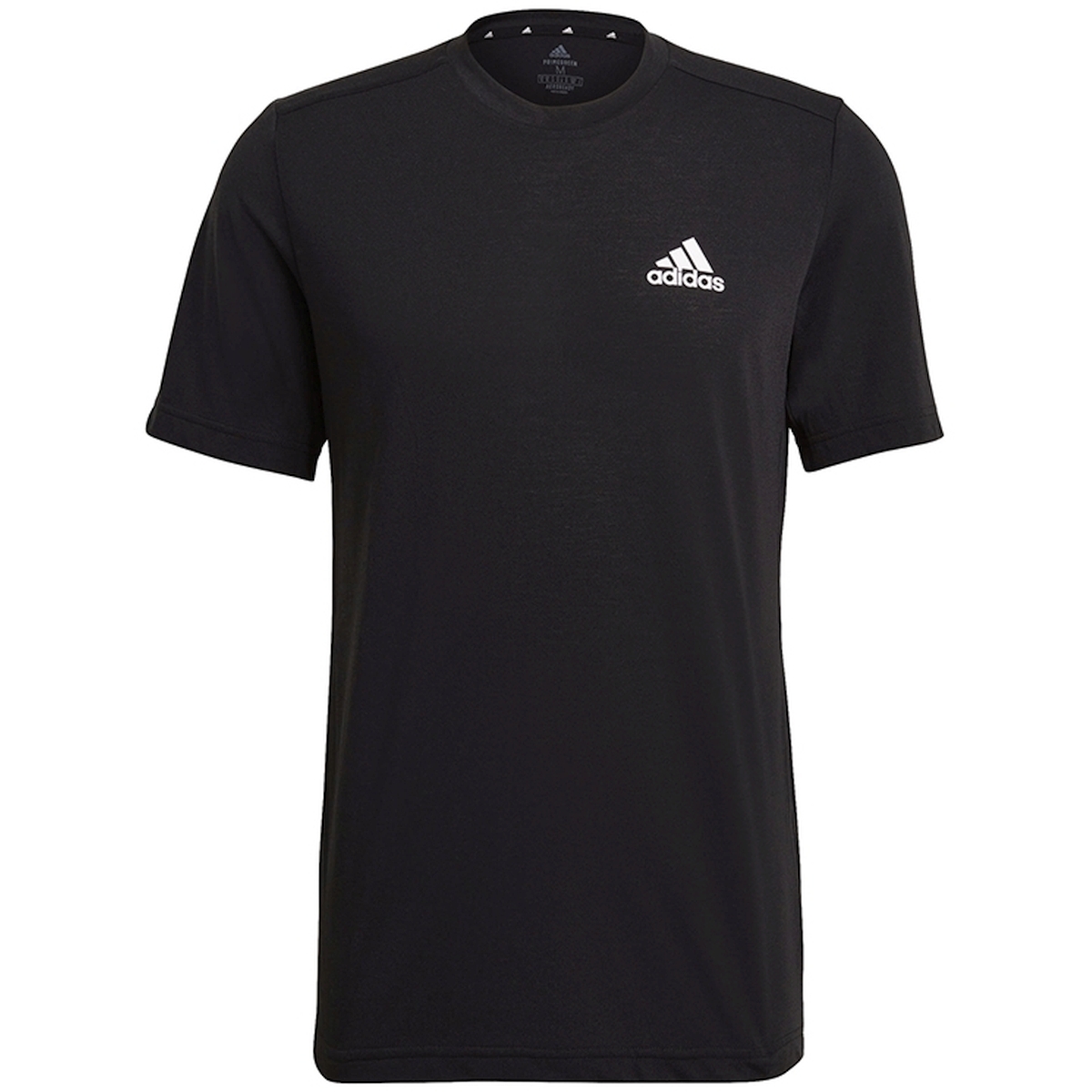 GT5545 Adidas Men's Feelready Tennis Tee (Black/White)