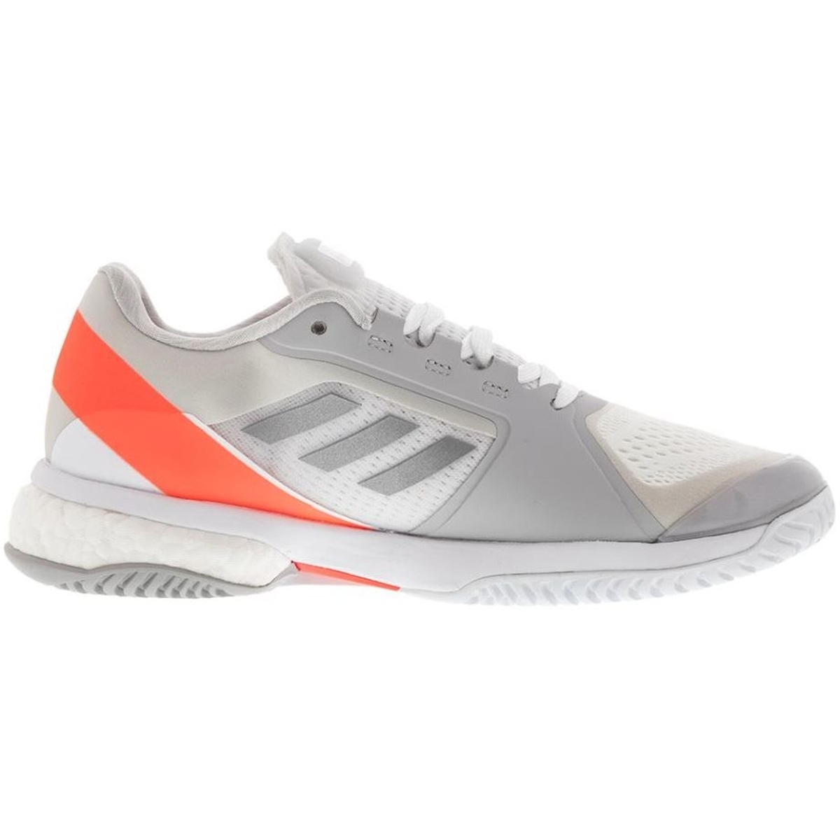 Adidas Stella Court Tennis Shoes (White/Silver Metallic)