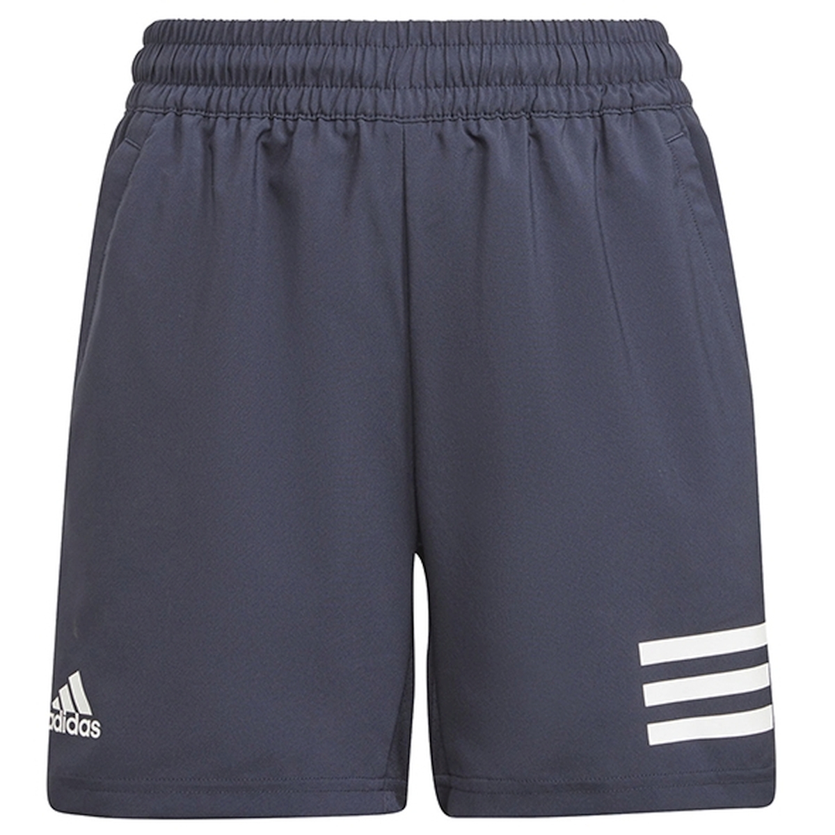 Adidas Junior Boys Club 3 Stripe Tennis Shorts (Legend Ink/White)