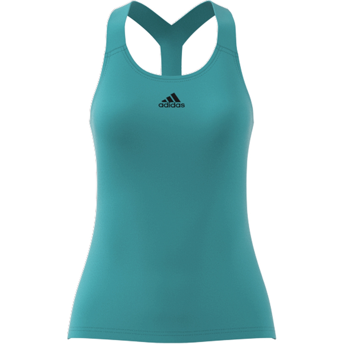 H45390 Adidas Women's Y-Tank Tennis Tank Top (Mint Tone/Black)