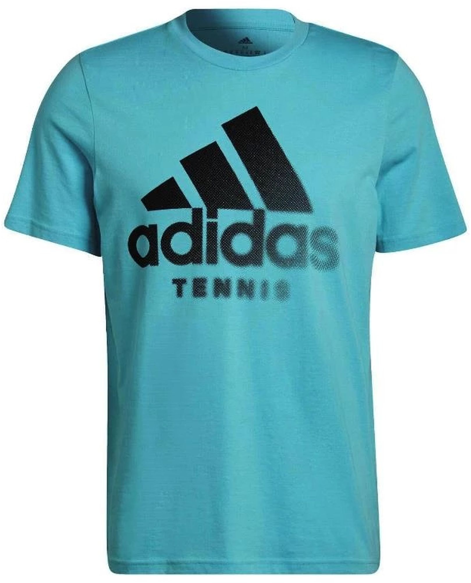 Adidas Men's Tennis Graphic Tee (Aqua)
